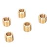 NPT Threaded Reducing Pipe Fitting 1Celsius4 Inch Male X 1Celsius8 Inch Female Brass Reducer Bushing Threaded Pipe Fitting