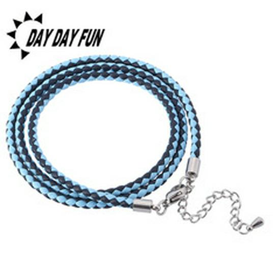 Stylish Wolf Head Braided Leather Bracelet