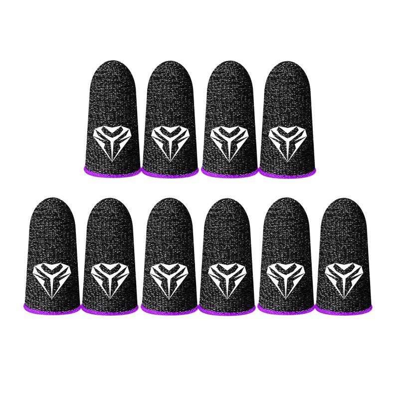 1-10 Pairs Thumb Gloves Touch Screen Finger Cots Sweatproof for PUBG Mobile Game Accessories