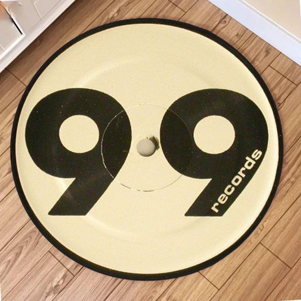 

Alien Number Printing Round Carpet for Home Living Room Carpets Bedroom Kitchen Floor Mat Non-slip Flannel Rug Washable Doormat 60cm