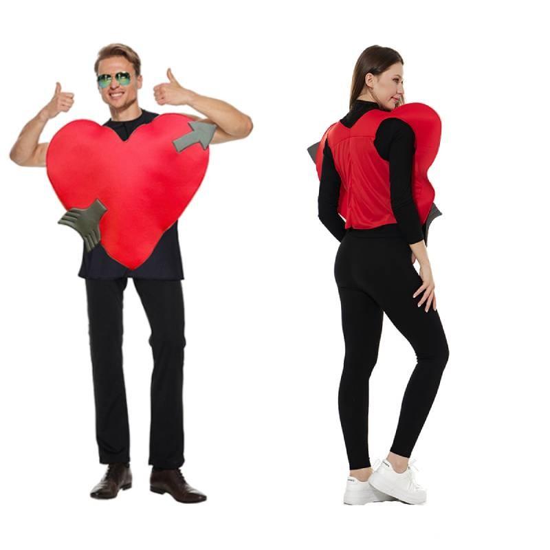 Love Cupids Arrow Heart Cosplay Costume For Halloween Themed Party Up Dress