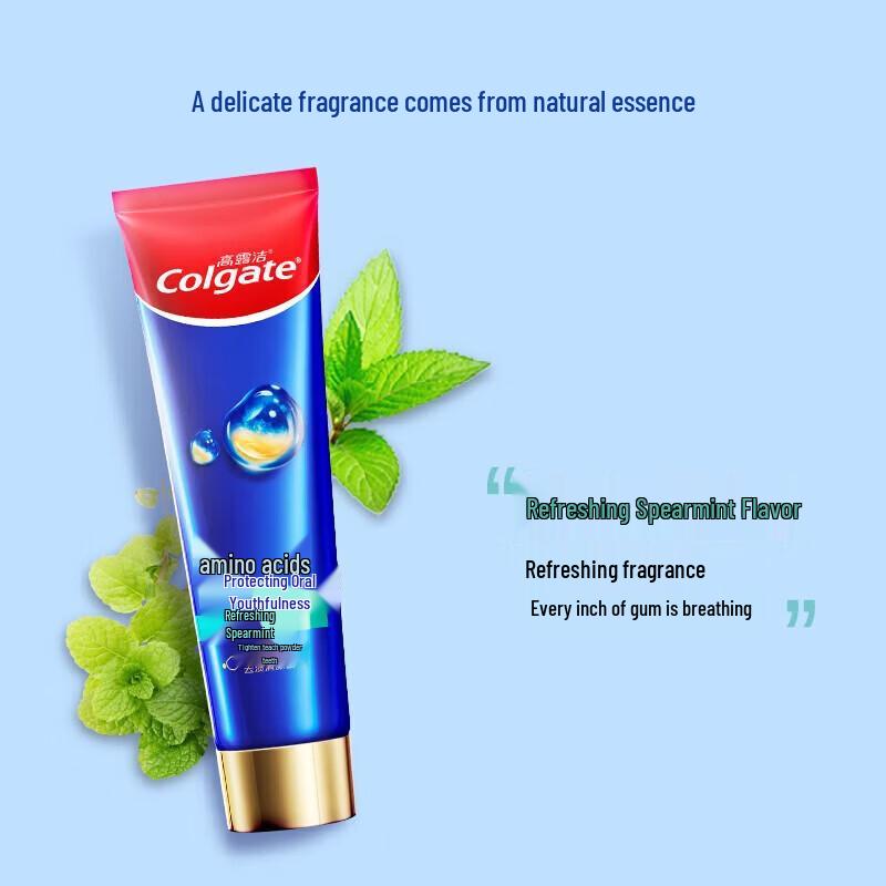 Colgate Amino Acid Toothpaste Spearmint & Fabric Care Bundle