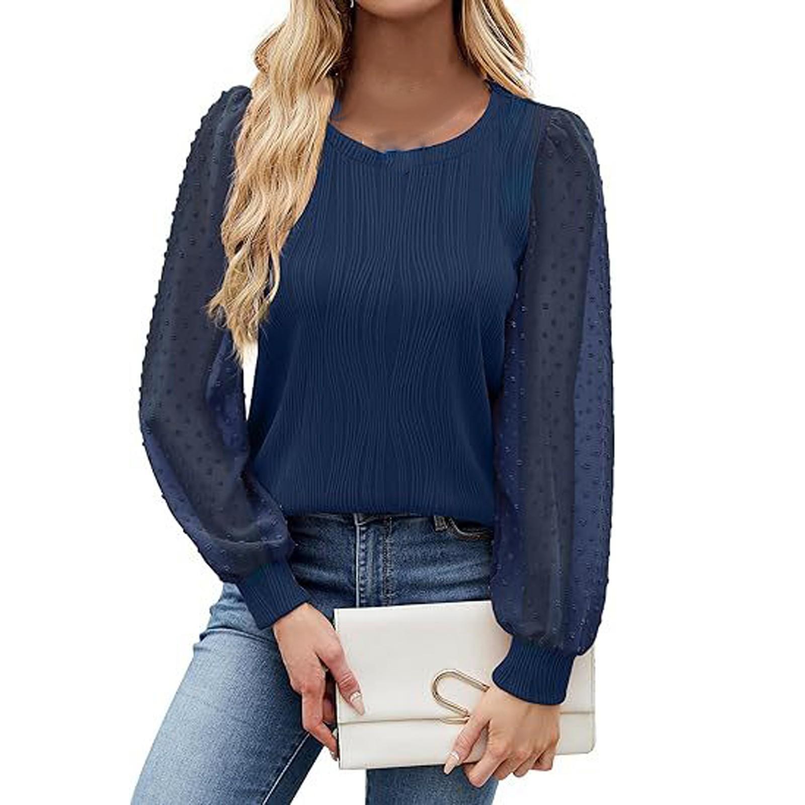 

Женские повседневные свободные рубашки модные топы футболки футболки M чёрный