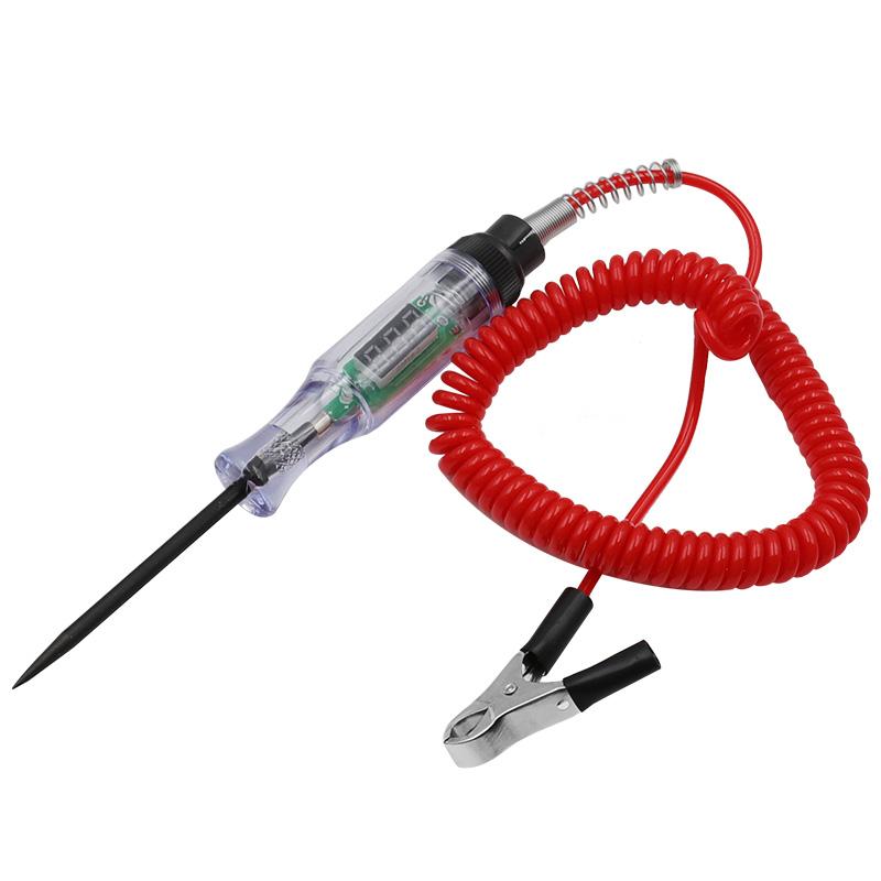 Car Circuit Tester Truck Voltage Tester Circuit DC 6V 12V 24V Circuit Tester Car Diagnostic Tool Probe Test Pen Auto Accessories