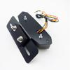 Ranzek Turn Signal Lamp License Plate Bracket Smoke Lens Integrated Tail Turn Signal Light