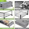 Large Capacity Transparent Lid Under Bed Storage Box with Wheels & Lids Fits Shoes Clothes Ideal for Dorm Bedrooms Storage Box