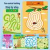 Children's Maze & Concentration Training Book: Educational Toy for Toddler Brain Development