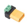 XT60 Male To 2Pin Solderless Terminal Adapter For Drones Solar Panel Remote Models 10A Current