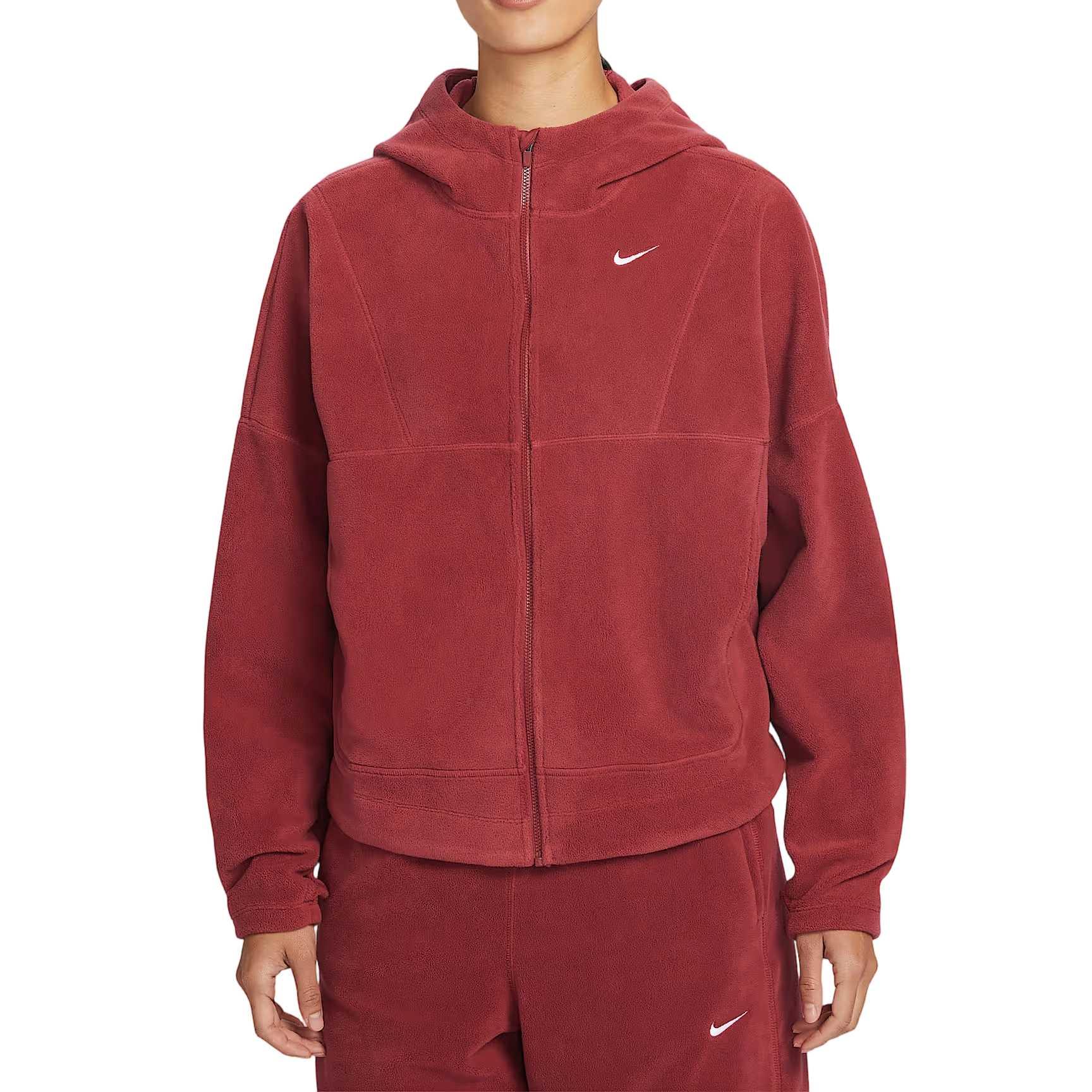 

Жіноча тепла худі на блискавці Nike One Therma Fit однотонна HV3699613 L