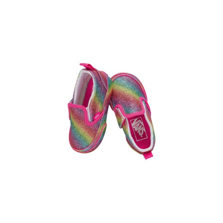 Vans Slip-On Series Athletic Low Top Walker Shoes Baby Shoes Red VN0A5EFKRNC