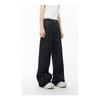 2026 New Model Personalized Design Wide-Leg Straight Jeans Men's Casual Trousers