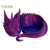 3D Printed Dragon Speaker Stand Lying Dragon Smart Speaker Base Cartoon Dragon Loudspeaker Base Home Office Desktop Decoration
