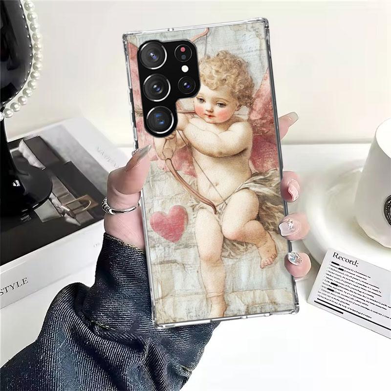 

Bible Angel Soft Phone Case For Samsung Galaxy S22 S23 S24 S25 Edge S26 Ultra S20 FE S21 Plus + Fundas Coque Galaxy S20 S21 S22 Samsung S23