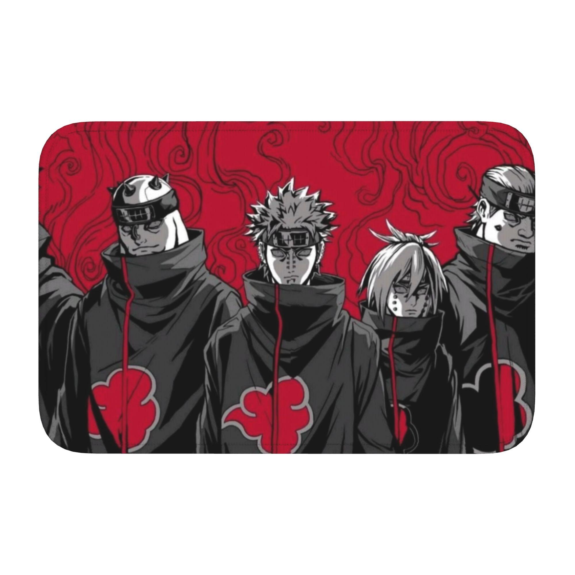 

Custom Anime N-Narutoes Doormat Non-Slip Entrance Welcome Kitchen Bathroom Floor Door Mat Toilet Living Room Carpet Rug 60cm x 90cm