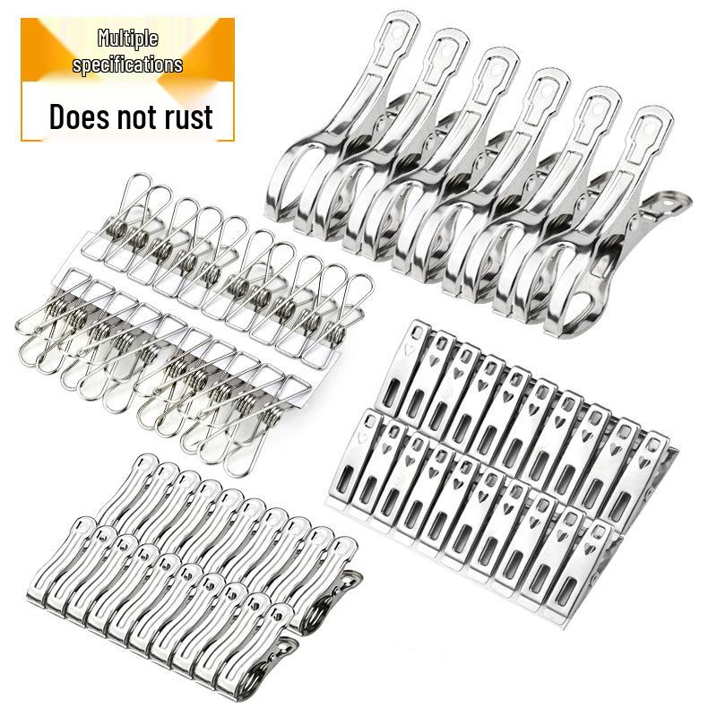 Edelstahl Große Sonnen-Quilt-Wäscheklammern - Winddichte & Multifunktionale Trockenclips