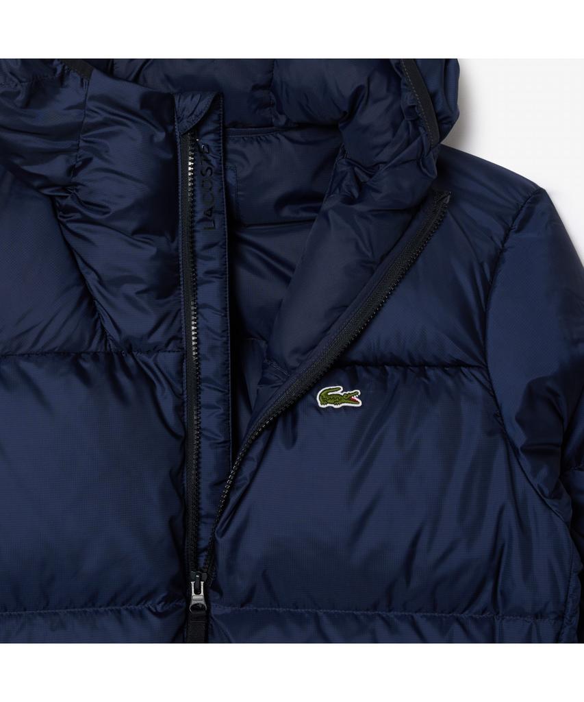 Lacoste Men'S Hooded Duck Down Puffer Bh7841-55N 166