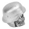 4 Stück/Set Helm Totenkopf Typ Reifenventil Schaft mit Gummi für Autos Fahrräder SUVs LKW Motorrad