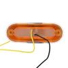 10pcs Amber DC 12V - 24V 4 LED Side Marker Indicator Lights Fit for Auto Car / Bus / Truck , Robust Car Indicator Lights