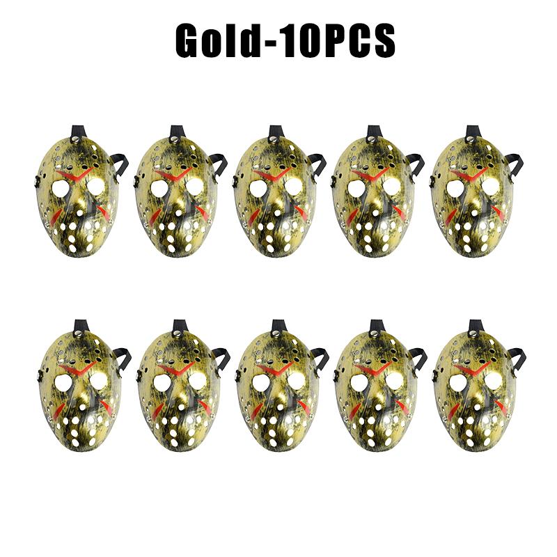 Dual Holiday Horror Mask Resin Terrifying Death Face Halloween Christmas Masquerade Prop Adjustable Haunting Wearable