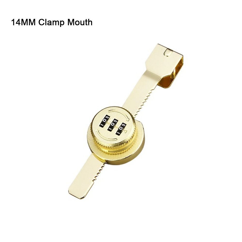 2PCS 3 Digital Code Vitrine Schloss Hardware Zahlenschloss Glasschrank
