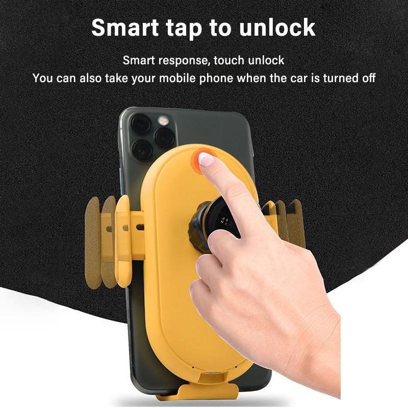 Buy S11 Smart Infrared Sensor Car Wireless Charger Automatic Car Mobile