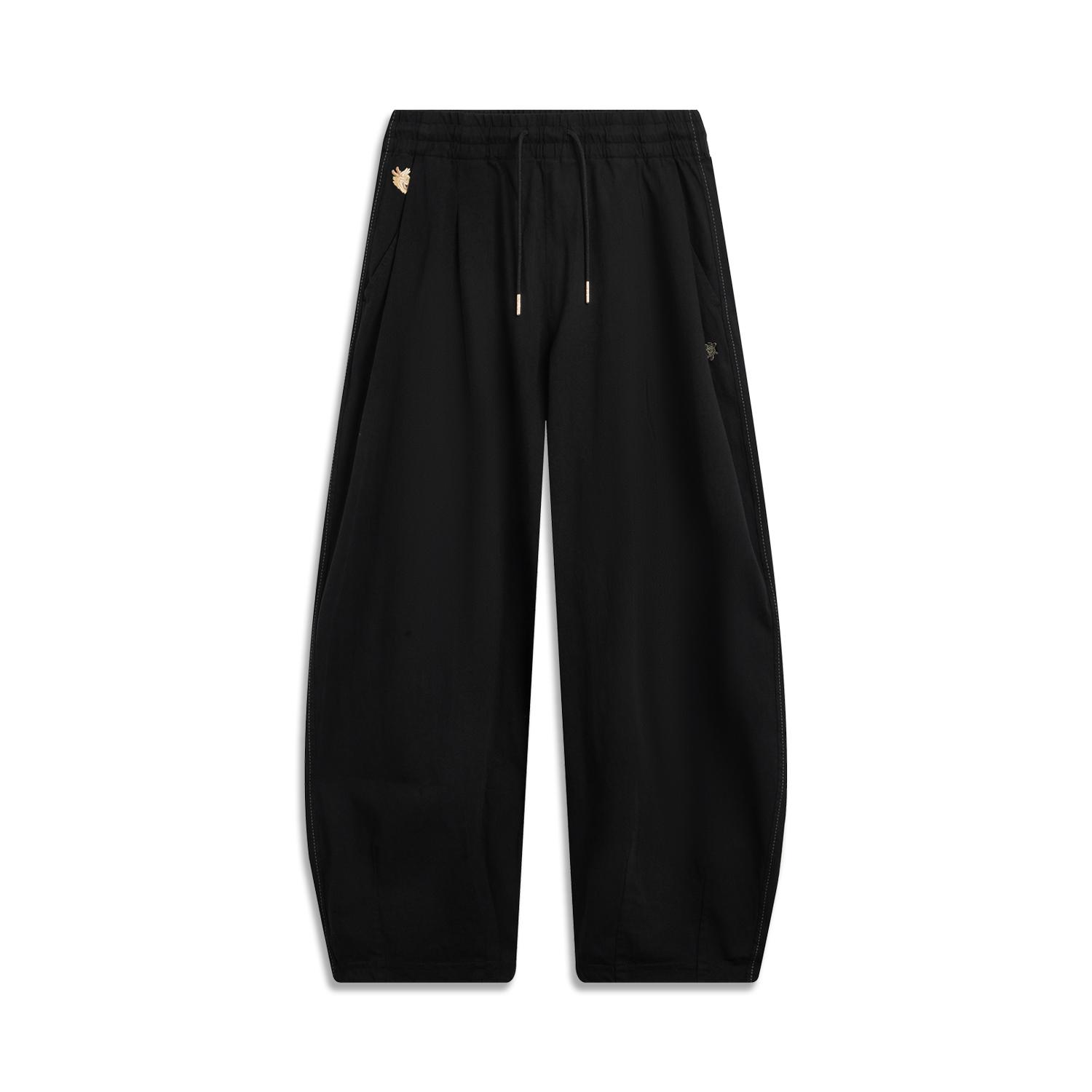 Li Ning x GUGONG,LIANMINGKUAN Sports Life Collection Casual Pants Men s Black AKXV403-3 XXL