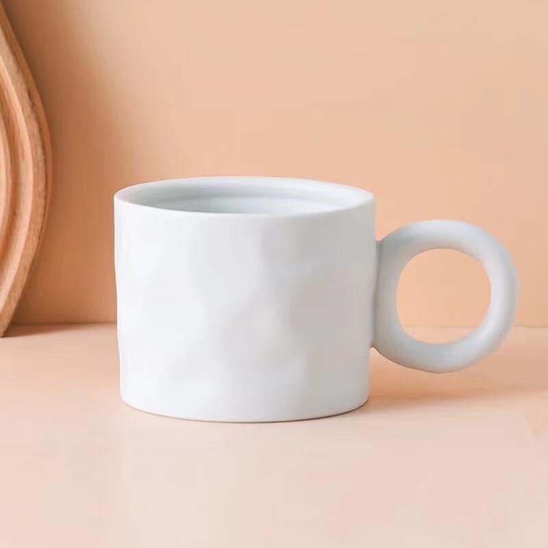 Shangqi Morandi Green Ceramic Coffee Mug