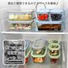 BOROHOUSE Heat-Resistant Glass Storage Container Set of 7 (240ml x 4, 560ml x 2, 1370ml x 1) - Microwave, Oven, and Freezer Safe, Silicone Lid, Airtig