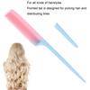 Gradient Tail Comb Professional Hairdressing Comb Home Color Work Gradient Tail Comb  Daily Use