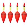 TEHAUX 4 Pieces Sea Fishing Float No. Big Belly Body