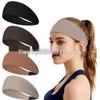 Women's Sweat-Wicking Elastic Headband for Sports, Running, Fitness, and Yoga - Wide Edge Hairband