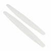 Universel De Voiture Avant Coin Arrière Bumper Guard Protector Fibre De Carbone Anti-collision Bande (blanc)