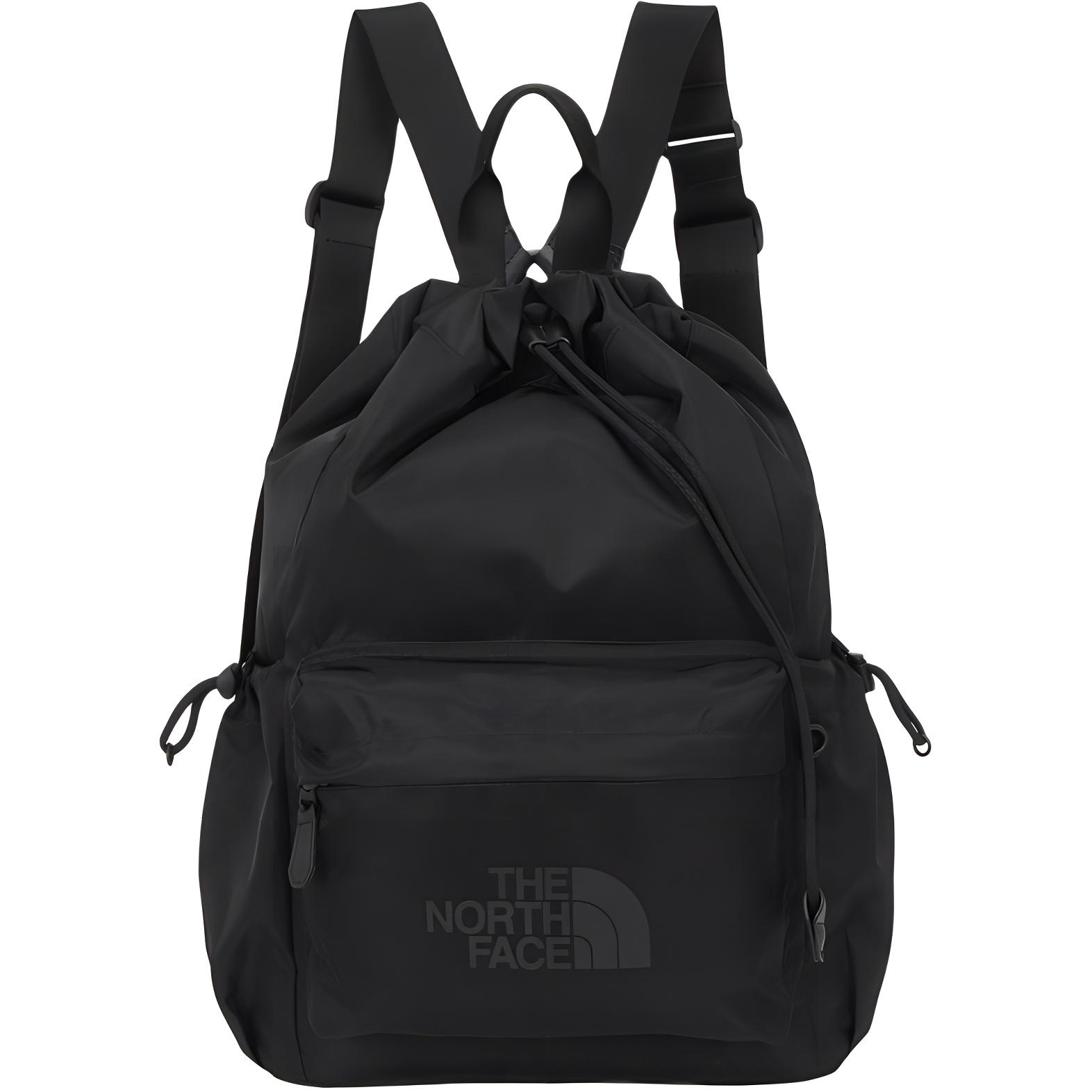 The North Face 16L Logo Backpack Outdoor Unisex Backpack Black NN2PQ07J Black