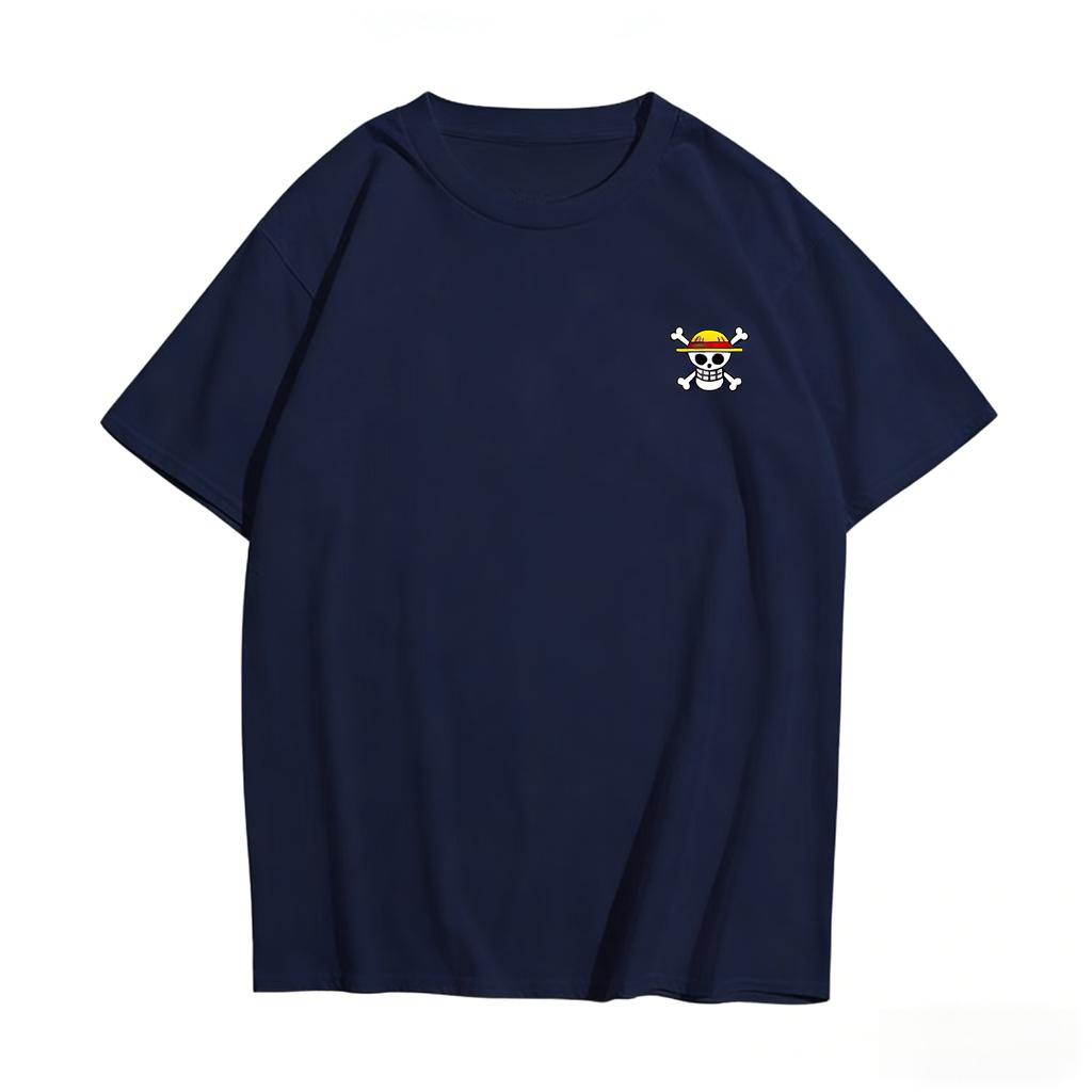 Anime Printed Cotton T-shirt Men's Women's Summer Fashionable Comfortable Soft Breathable Summer Loose Sports Leisure Cotton T-shirt