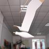 Creative Flying Seagull Hanging Ornament Wooden Flying Seagulls Pendant  Baby Room
