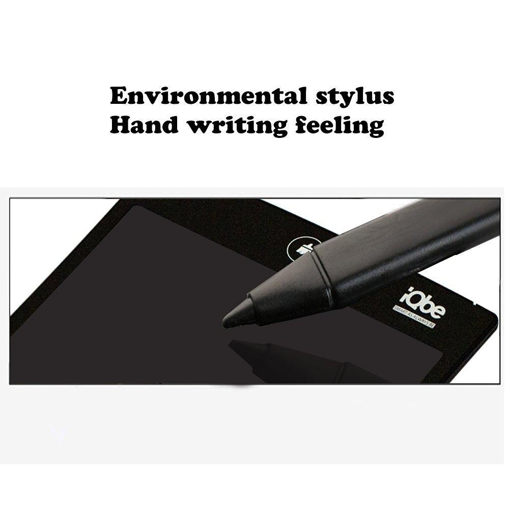 iQbe Electronic Memo Pad, Digital Paper, and Storage Pouch Set (LW03, Red)