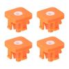4Pcs 3D Printer Protective Adapter Mounting Ceramic Feed Guard Protective Cover For S1C 3D Printer Accessories
