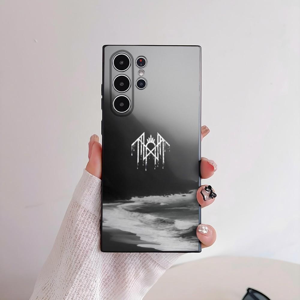 

Fashion S-Sleep T-Token Phone Case For Samsung Galaxy S25 S24 S22 S23 Ultra S21 S20 Plus 5G Frosted Non-Slip Full Soft Cover samsung S23 Ultra