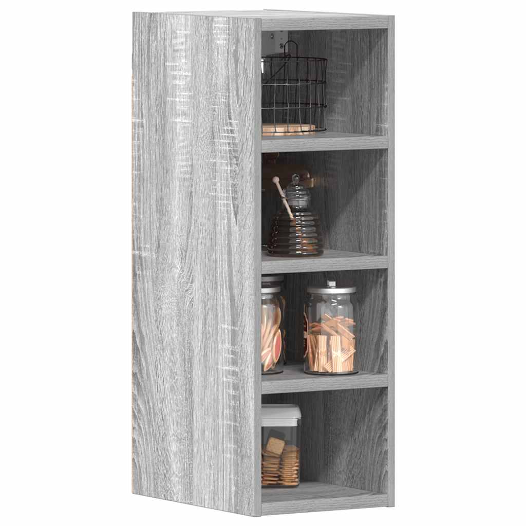 Wall Cabinet, Sonoma Oak Grey, 20X29.5X60 Cm