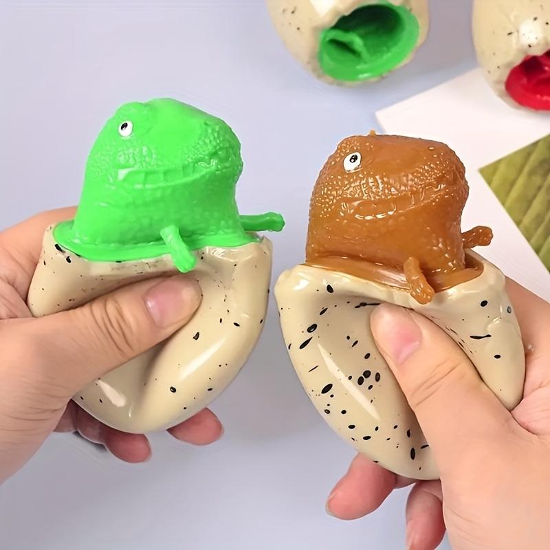 12, Dinosaur Cup Cling and Play Toy, Novelty Dinosaur Egg Gag, Squeeze Toy,Ideal Gift for Birthday/New Year/Thanksgiving/Christmas/Halloween/Kids' Day