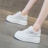 Bread Shoes Thick Bottom Inner Height Increase Casual Muffin Shoes White Shoes