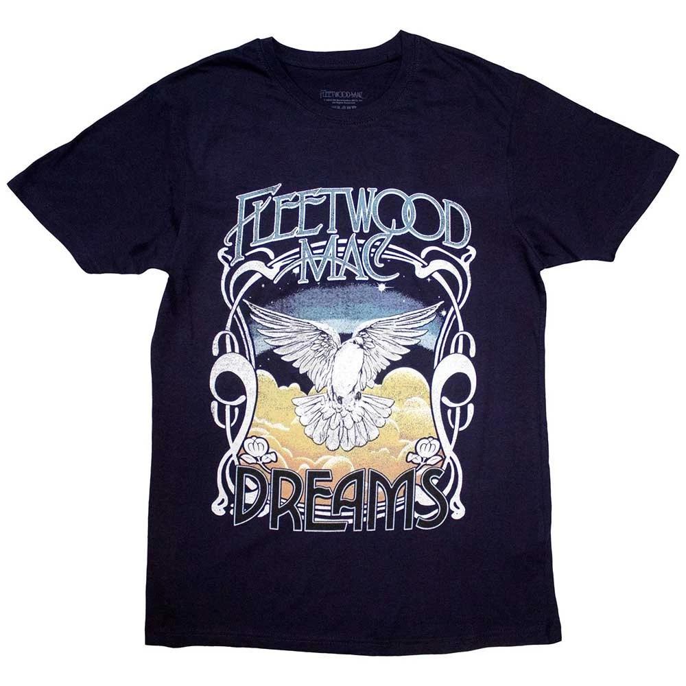 Fleetwood Mac T-Shirt Dreams Official New Navy L