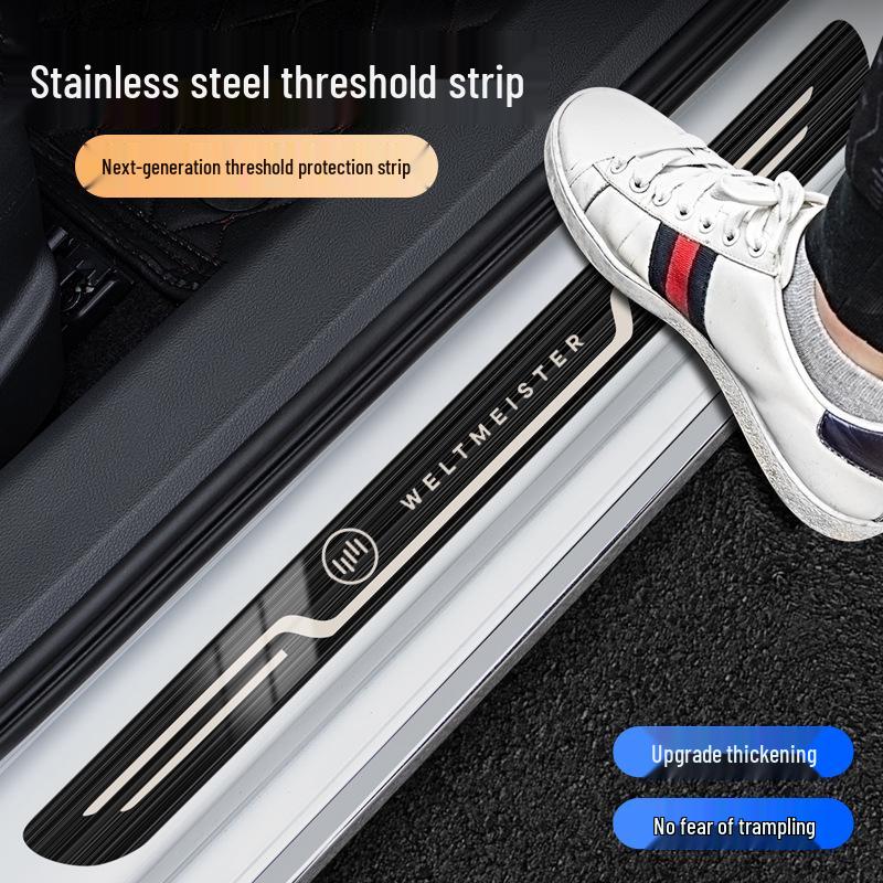 Weltmeister Car Sill Strips: Fit for E.5, EX5, W6, EX6 Models – Original Modification Welcome Pedals