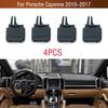 4PCS Front Air Conditioner Outlet A/C Air Conditioning Vents Tab Clip Repair Kit For Porsche Cayenne 2010- 2014 2015 2016 2017