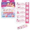 Skater First Aid Bandages, Medium Size, Extra Pack of 100, Disney Princess Design, Made In Japan, QQB100-A
