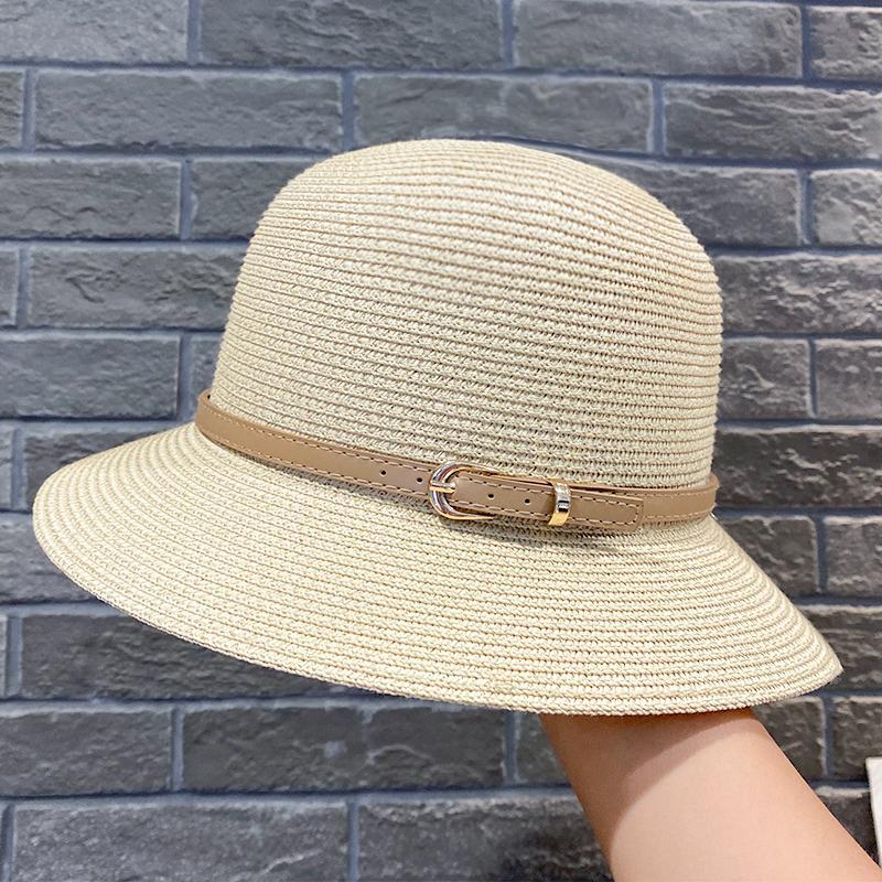 Hat Women's Summer Sun Hat Beach Vacation Seaside Straw Hat Sun Hat Straw Sun Hat