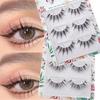 Natural Look Manga Lashes Japanese Cosplay Dramatic Anime Lashes New Faux Mink Lashes  for Women