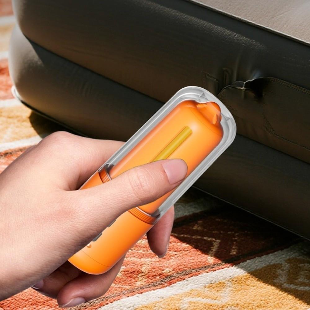 Rechargeable Inflatable Pump 5pcs Nozzles Electric Air Pump Camping Light Air Pump Air Mattress
