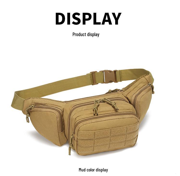Multi-Function Tactical Waist & Shoulder Bag for Outdoor Sports & Cycling
