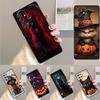 Funny Animal Cartoon Halloween Cat Phone Case for Samsung Galaxy Note 10 Pro S26 Ultra S23 S24 FE S25 S21 S22 PLUS Cover